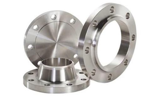 Stainless blind, weld-neck and plate flanges